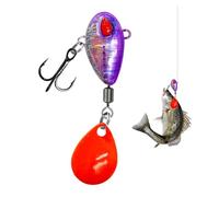 Leurres à manivelle avec hameçon pour bar, kayak, mer, survie noire, lac, camping, rivage, rivière, plage