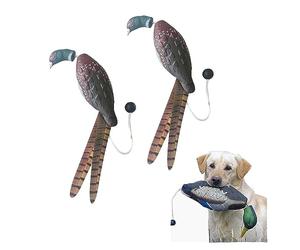 Leurres de canard leurres de colombe leurres de chasse oiseaux factices mannequins d'entraînement de chien for l'entraînement de chien accessoires de chasse à croquer ( Color : Small pheasants , Size