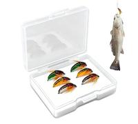 Leurres de pêche à,6 Pièces De Leurres De Truite Réalistes | Assortiment de Mouches Artificielles Truite - pour Camping Randonnée Sac à Dos Rivière et
