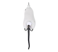 Leurres de Pêche à Appâts Artificiels en Forme de Souris Yctze avec Doubles Crochets, Accessoire de Matériel en Caoutchouc Souple pour Leurres de Rats à Cible Vivante (Gris Clair)