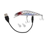 Leurres de pêche électriques Rechargeables Leurres nageants Rechargeables | Matériel de pêche nageant Pour eau douce, mer profonde, eau salée, crappie, brochet, bateau, surf, du bord, au