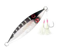 Leurres De Pêche en Eau Salée,Leurre Souple pour Pêche Leurres, Métalliques Lents à Chute Profonde | pour Réservoir Côtier Lac Rivière Et Eau Douce Hommes Pères Et Débutants