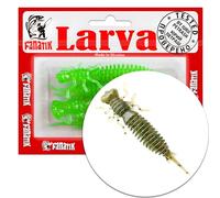 Leurres de pêche LARVA 1.6" 2" 2.5" 3" 3.5" 4.5" 4-11cm Appâts Souples Leurre Artificiel Soft lures Silicone Fishing Bait Artificial Sofbaits Twister Jig Minnow Drop Shot (001, 2.0" - 5.1cm - 8 pcs.)