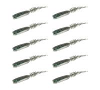 Leurres de Pêche pour Le Bar | 10 Pièces Appâts Souples,Leurres de Nage pour Lancer et Pêche - pour Rivage Camping Nuit Étang Kayak Extérieur Eau Douce et Salée Bassin