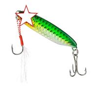Leurres de pêche réalistes avec double hameçon et swimbaits qui coulent lentement après les basses d'eau fraîche, pêche aérodynamique, longue distance