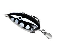 Leurres de pêche simulés en PVC Souple de 1 4CM avec Crochet, appâts Topwater, manivelle