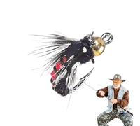 Leurres De Rooster Tail | Leurre Simulé Pour Truite Avec Hameçon - Équipement De Jigging Dans L'eau Basse Torrents Lacs Rivières Tenkara Jachs Flottant
