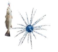 Leurres d'oursin de mer Appât flottant doux | Silicone Basse Leurre de Pêche pour Hommes Pêche En Eau Salée Lac Rivière River Étang Pont Mer Truite de mer
