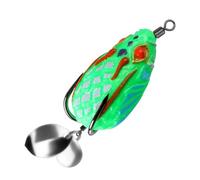 Leurres en PVC avec double crochet et leurres souples pour la pêche en eau douce 4 cm 5,8 g