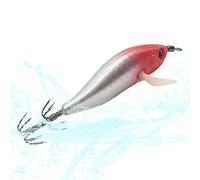Leurres pour calmar eau salée | Appâts Artificiels Phosphorescents dans l'obscurité avec des Hameçons - Appât de pêche pour poissons,Conçu pour l'eau salée, l'eau douce, les sports plein air, la creve