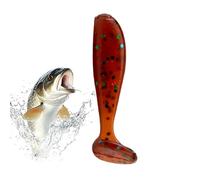 Leurres Souples à Queue Pagaie, Appâts Nageurs pour Perche Noire, Accessoires De Pêche pour Lancer sur Petits Vairons Truites Sandres Perches Carpes