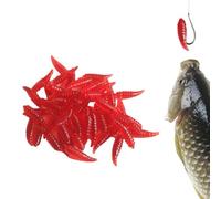 Leurres souples pour pêche au bar, pêche au vers | Leurres flottants en forme de ver de pain - Leurres flottants pour tête de serpent, eau salée, eau, brochet, perche