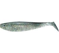 Leurres Souples Shad - Delalande Shad GT - 22Cm - 152 Argent Holo Paillete Dos Noir