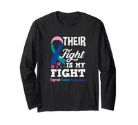 Leurs Combats sont ma Lutte Contre Le Cancer de la thyroïde Manche Longue