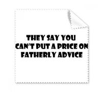 Leurs précieux Conseils de Papa Père de Citation de Festival Lunettes Chiffon Chiffon de Nettoyage Cadeau Nettoyant pour écran de téléphone 5 pcs