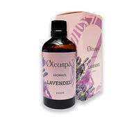 Øleuspá - Huile de massage aromatique lavande de qualité biologique 100 ml, huile de lavande pour la détente musculaire, huile de massage professionnelle 100 % naturelle, Huile essentielle lavande