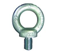 LEVAC PLO01865 Anneau de Levage Mâle Ø 16 mm-Ø intér. 35 mm-L.27 mm-DIN.580-CMU 700 kg-5025FG