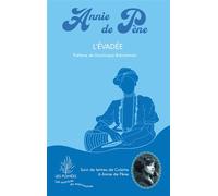 L'évadée - Annie de Pène - Talents Hauts - broché - Roman