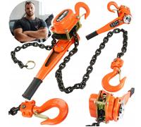 Levage 1,5t 3M Cliquet Appareils de Treuil Main Lastenaufzug Câble Kranzug Profi