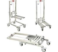 Levage de charge manuel portable 60 kg lourd Du pliable C Palan léger pour faciliter la cuve et le transport, parfait pour l'entrepôt et la maison