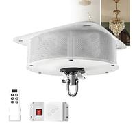 Levage De Lustre Électrique Avec Télécommande Et Interrupteur Mural Treuil 2 En 1 Pour Lustre, Course De Levage De 6 M (19,69 Pi) Pour L'installation Et L'entretien Des Lustres(80kg)