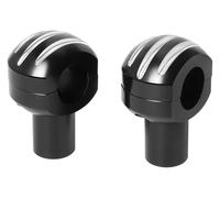 Levage Pince Guidon Kit De Rehausseur De Guidon De Moto Noir De 25 Mm Pour Harley-Davidson 25 Cm Support De Barre De Rehausse Réglable(25mm Black)