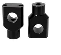 Levage Pince Guidon Pour Harley XL 883 1200 Steed VLX Rehausseurs De Selle Fixes Guidon 1" 25 Mm(25mm Black)