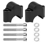 Levage Pince Guidon Pour MT07 Pour MT09 1 Paire 28 Mm 1 1/8" 22 Mm 7/8" Moto Guidon Risers Montage Poignée Pince(22MM Black)