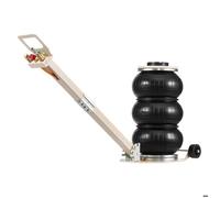 Levage rapide Cric pneumatique 3 T, triple coussin d'air, poignée réglable, plage 140-450 mm pour voiture SUV