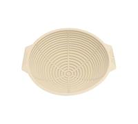 levain, 1 panier pliable en silicone for la cuisson du pain au levain(Beige,Oval)