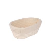 levain, Bol de cuisson ovale/rond en rotin fait main, ensemble d'outils for pain(Oval30x14)