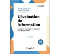 L'évaluation de la formation Jonathan Pottiez (Auteur), Jean-Luc Gilles (Auteur)