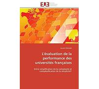 L'évaluation De La Performance Des Universités Françaises