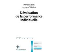 L'évaluation de la performance individuelle - Patrick Gilbert - La découverte - Poche - Essai