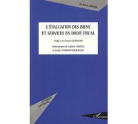 L'évaluation Des Biens Et Services En Droit Fiscal