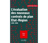 L'évaluation des nouveaux contrats de plan etat-région (2000-2006) - Isaïa h. - Lgdj - broché - Scolaire / Universitaire
