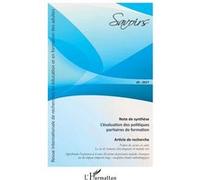 Savoirs N°45/2017 - L'évaluation Des Politiques Paritaires De Formation