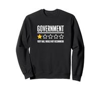 L'évaluation d'une étoile du Gouvernement ne recommanderait Pas Le Plaisir Sarcastique Sweatshirt