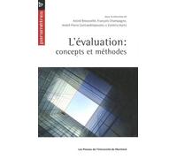 L'évalutation : Concepts Et Méthodes