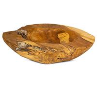 levandeo Bol en Bois de Teck Massif 30 cm, Bois, 40cm