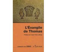 L'Evangile de Thomas - Osho - Du Relie Eds - Poche - Essai