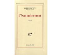 L'évanouissement Jorge Semprún (Auteur)