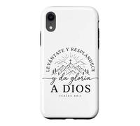 Levantate Y Resplandece Da Gloria A Dios Religieux chrétiens Coque pour iPhone XR