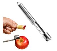 Levatorsoli Acier Inoxydable 19,5 cm - Enlever le tour pour pommes et poires - Lame dentelée pour coupe précise - Facile à nettoyer, lavable au lave-vaisselle - Poignée ergonomique avec crochet pour