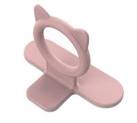 Lève-abattant de WC - En silicone - Poignée de siège latrine facile à saisir - Outil hygiénique pour ouvrir le couvercle de la salle de bain - Poignée en silicone mignonne pour tiroir et garde-robe