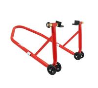 LEVE-BEQUILLE MOTO STAND P2R ARRIERE UNIVERSEL ACIER ROUGE