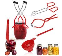 Lève-bocal en conserve, pince à bocal avec entonnoir à confiture lève-verre pour bocaux à conserves chauds