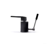 Lève-bras de lecture automatique pour tourne-disque vinyle - Accessoire de tourne-disque en métal avec hauteur réglable pour protéger stylet et cartouche (noir)