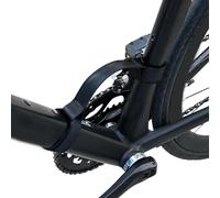 Lève-cadre de vélo - Sangle en nylon filée multifonction + design compact noir sécurisé - pour vélos pliants et vélos de montagne, système de transport manuel facile à soulever
