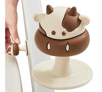 Lève-couvercle de toilette | Poignée de siège de toilette à motif dessin animé pour éviter le toucher, outil de levage compact et hygiénique pour bureau, hôtel, maison